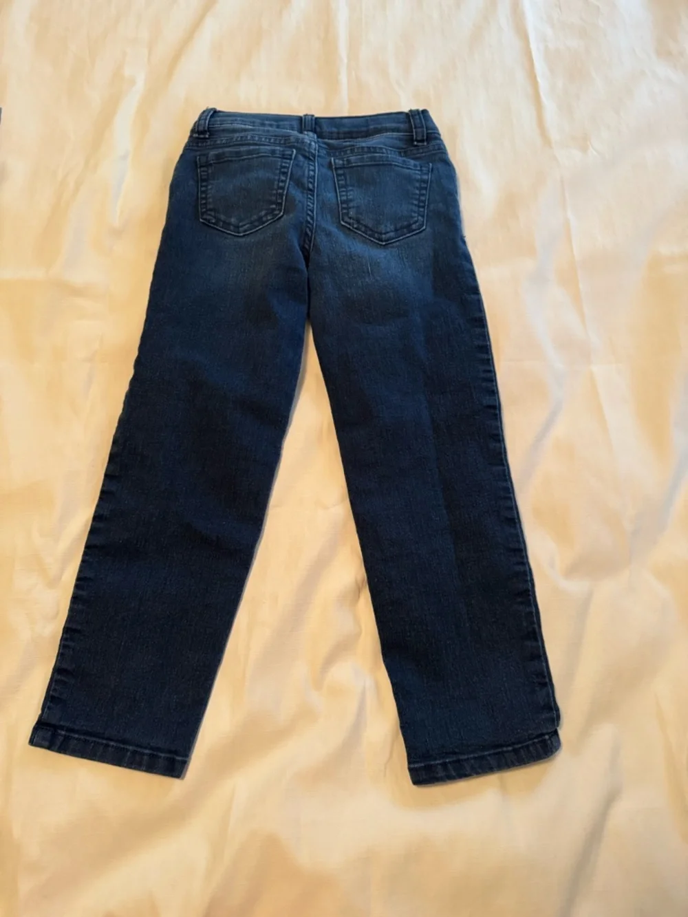 The Children's Place Girls Dark Wash Straight Leg Jeans - Size 6 EUC